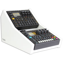 Načíst obrázek do prohlížeče Galerie, Original Stand For 2 x Elektron Digitone / Digitakt 2 Tier - Fonik Audio Innovations