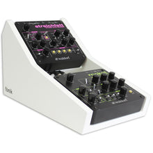 Načíst obrázek do prohlížeče Galerie, Original Stand For 2 X Waldorf Rocket / Streichfett 2-Pole Tier White Stands