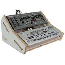 Load image into Gallery viewer, Self-Build Stand For 2 X Roland Boutique White Stands
